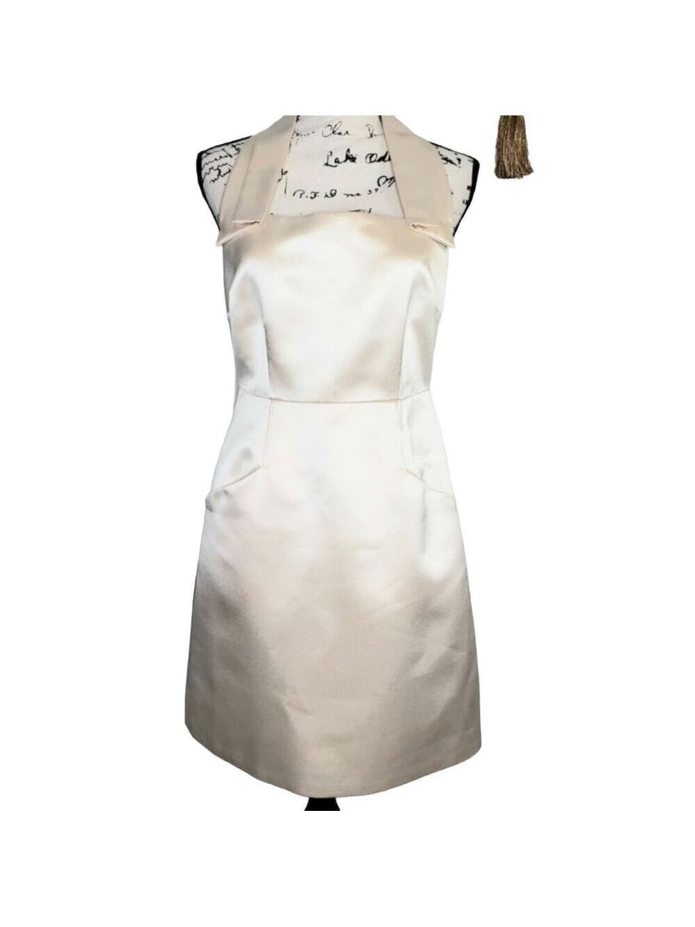 BCBG satin dress